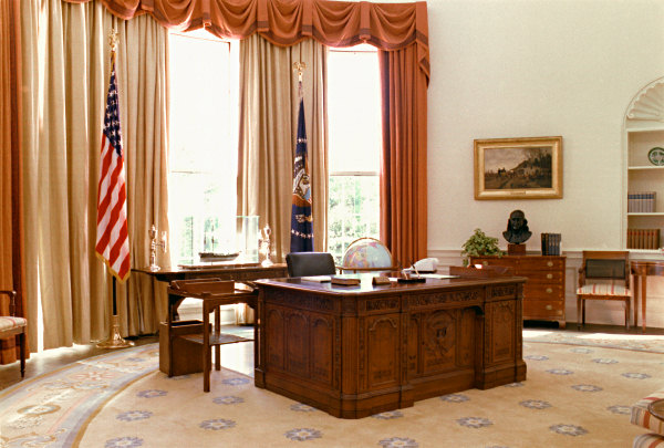 Carter's Carpet Oval Office (same as Ford and Reagan)