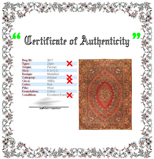 Fake Certificates