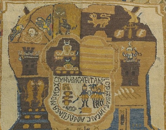 Detail Center of Armorial Carpet