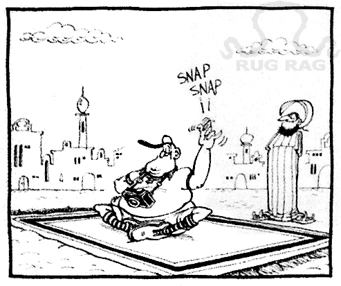 Flying an Oriental or Persian Rug