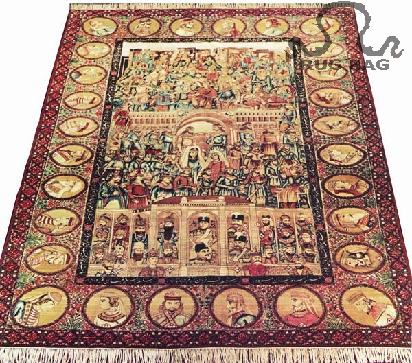 Musueum Quality Kirman with Kings "Leaders of the World"