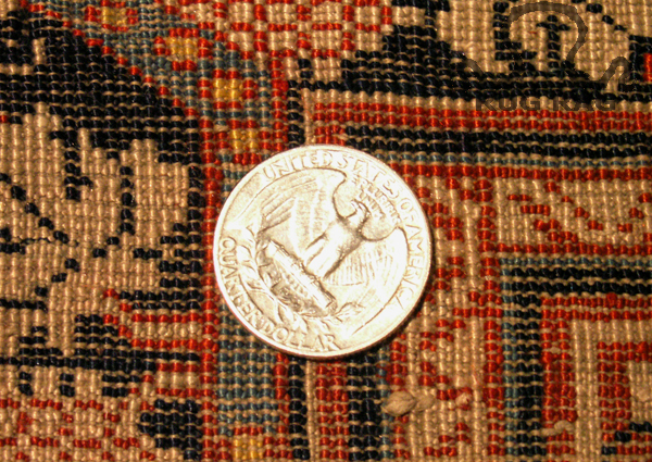 Approximate KPSI of silk Heriz around 272
