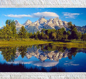 Mountain and Lanscape Rug