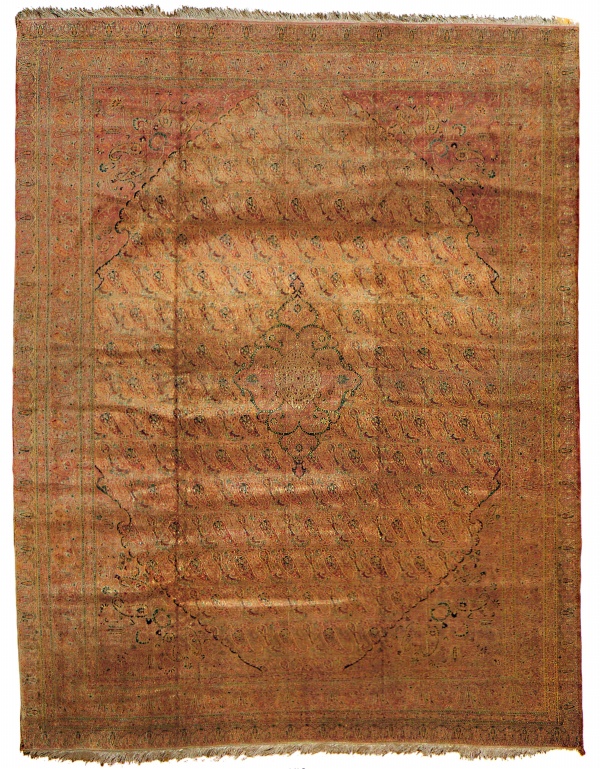 Lot 159, Silk Tabriz Persian Carpet Circa 1875.  Sold $35,750