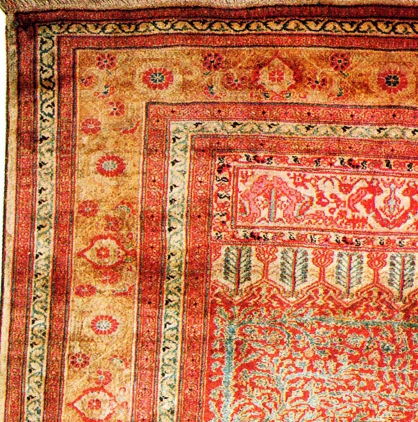 Silk Tabriz Border
