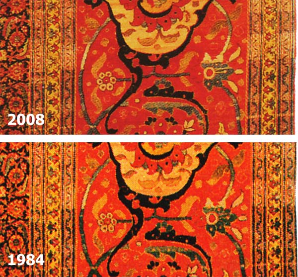 Border Comparison between 2008 and 1984 Tabriz