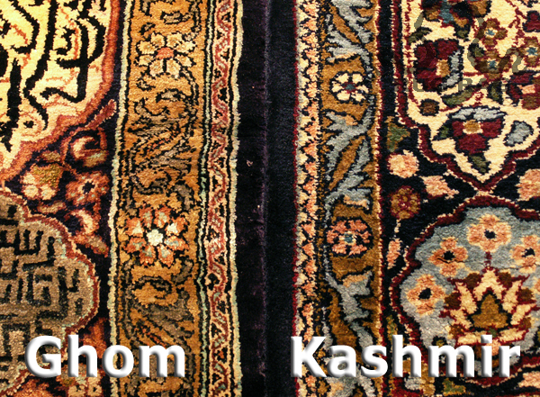 Border Comparison on Ghom and Kashmir