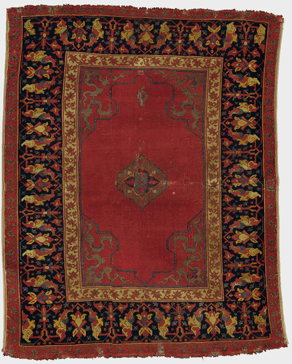 Ushak Rug with Red Field, Anatolia Circa 1600 Rug