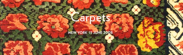 Sotheby's "Carpets," June 11, 2008 Catalog