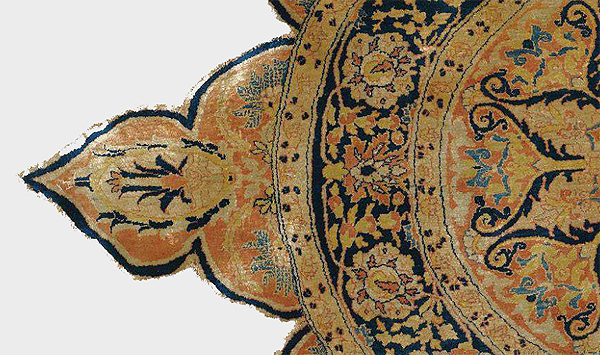Tabriz Table Cover Silk