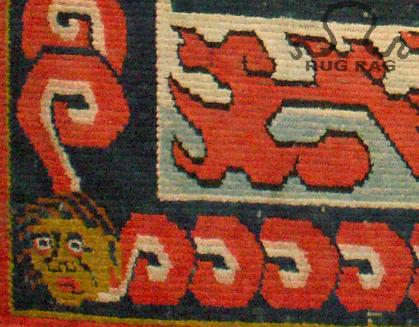 Corner Shot Detail Tantric Rug, Rossi and Rossi