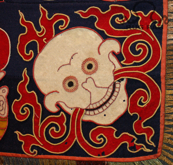 Tantric Canopy Corner Skull, Himalayas