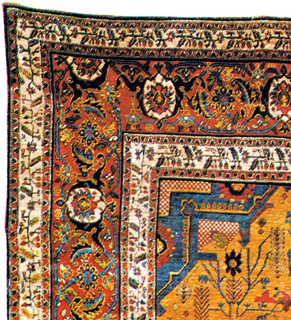 Silk Anitque Persian Heriz
