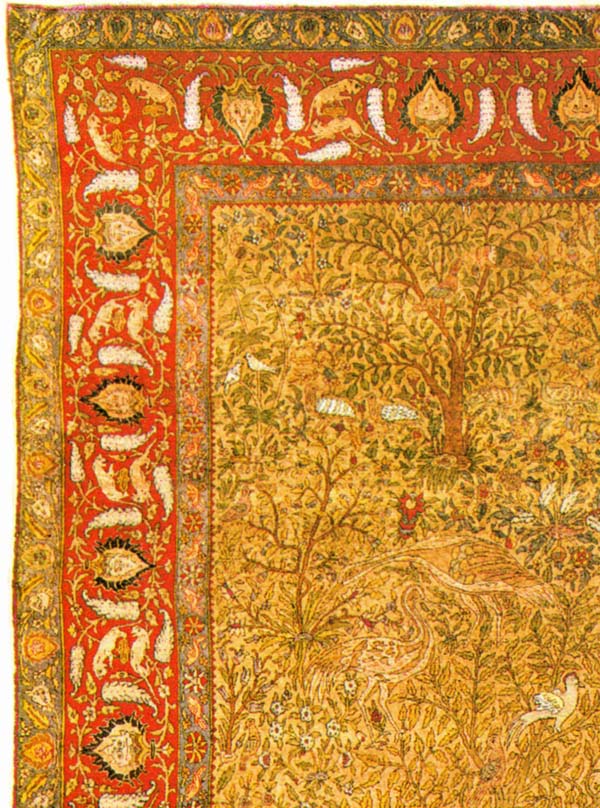 Hereke Rug Corner