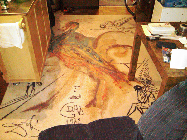 Salvador Dali Rug