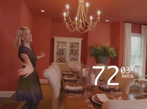 Sisal Carpet in Dining Room HGTV home giveaway 2009