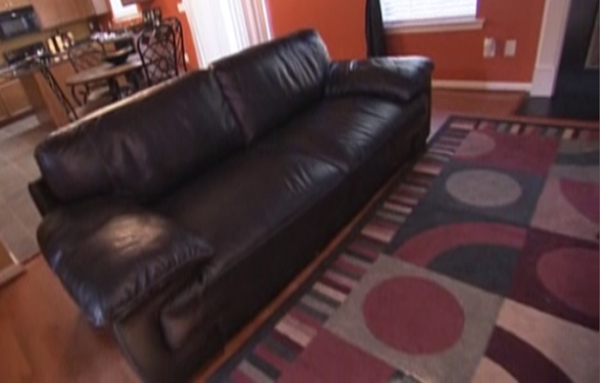 Unk's Couch, Rug and Walls