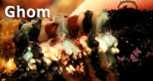 Ghom single Ply loose spun silk Pile