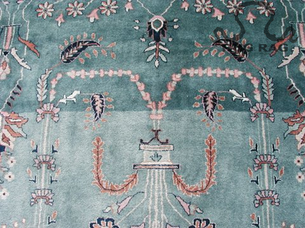 Clear difference in Dye lots on Indian Rug