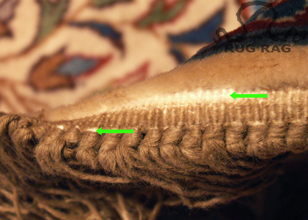 Look for hints of a lack in dye!