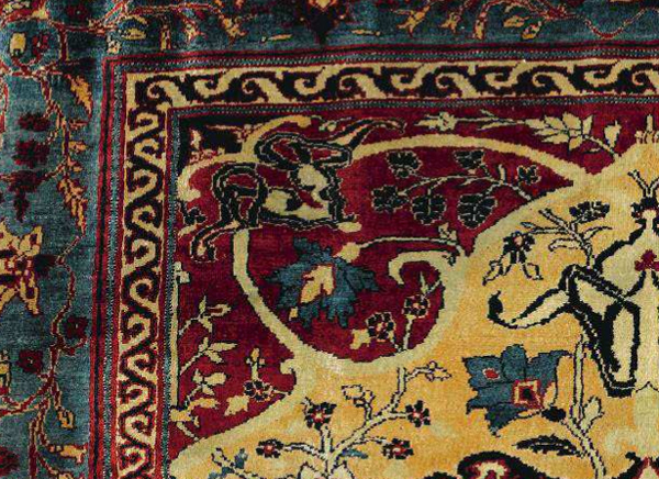 Silk Heriz Spandrel