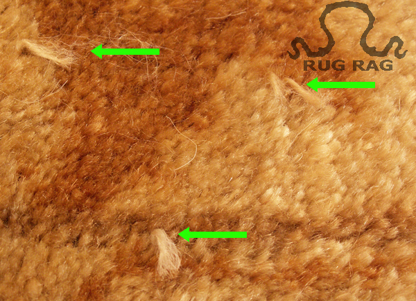 Indian Oushak Carpet Pulls