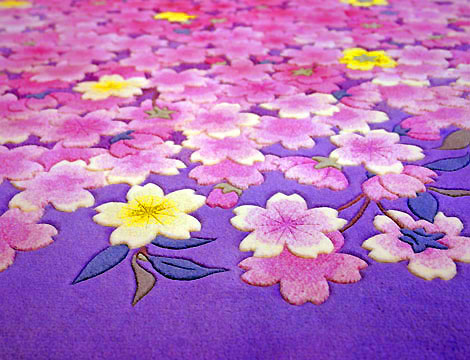 Japanese Hand Knotted Carpet: Oriental Carpet Mills, Ltd.