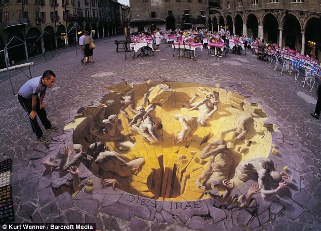 Judgement Day in an Italian Town Square