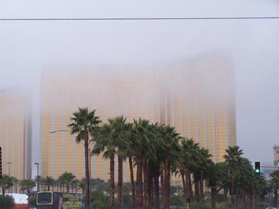 Cloudy in Las Vegas
