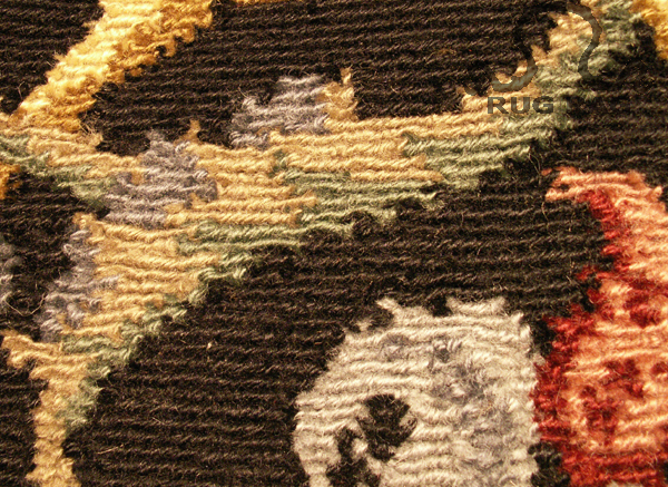 Looped carpet face