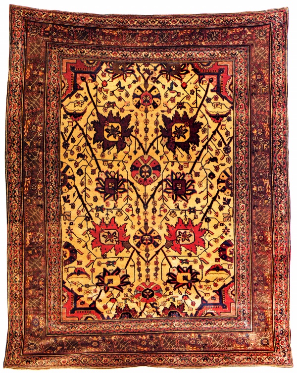 Lot 172, Silk Heriz Rug circa 1875