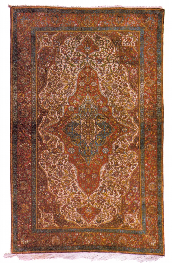 Silk Kashan, Lot 381, 1981.  Sotheby's Fine Oriental Rugs and Carpets