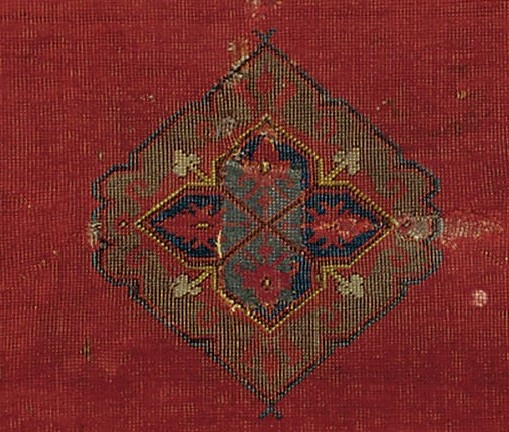 Detail Ushak Medallion Oushak