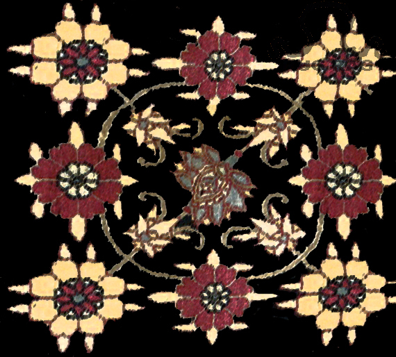 Mina Khani Design from Persian Rug