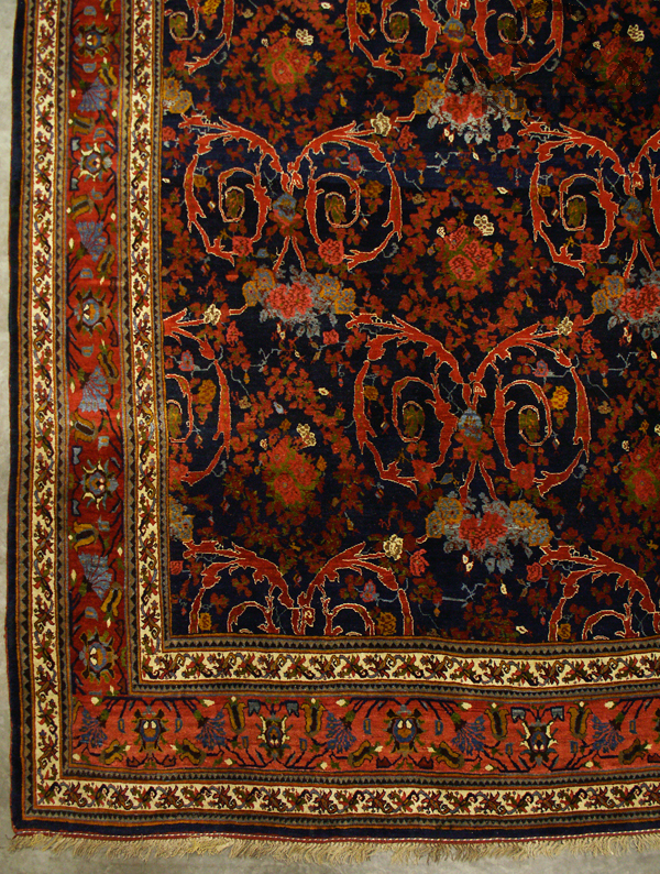 Quarter Map Shot of Persian Carpet