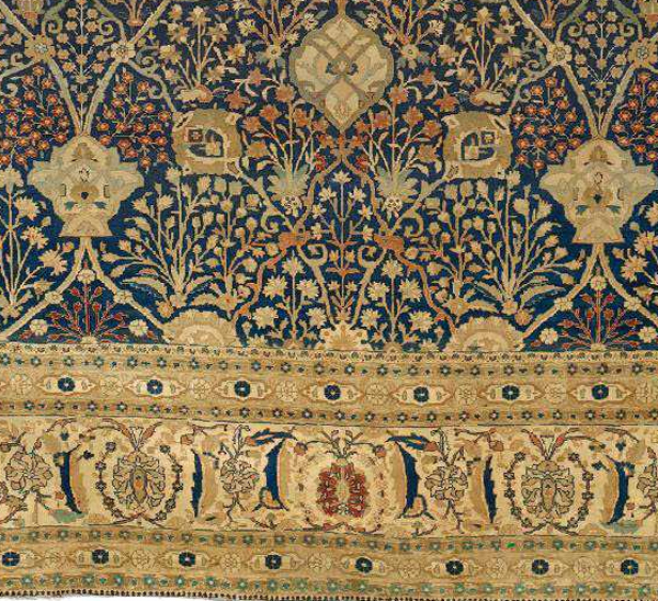 Blue Mohtashem Kashan