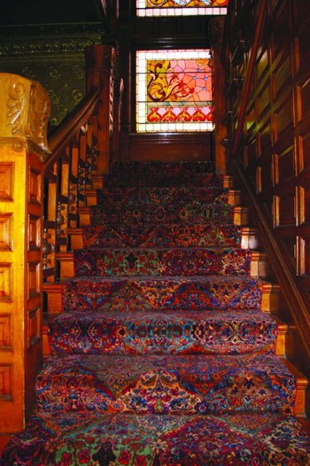 Molly Brown House Karastan 717 Multicolor Panel Kirman