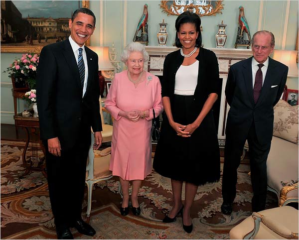 Obama iPod and Aubusson Carpet