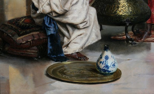 Detail of Painting, image probably larger than actual size