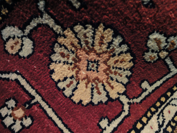 Detail of Silk Rug Pile