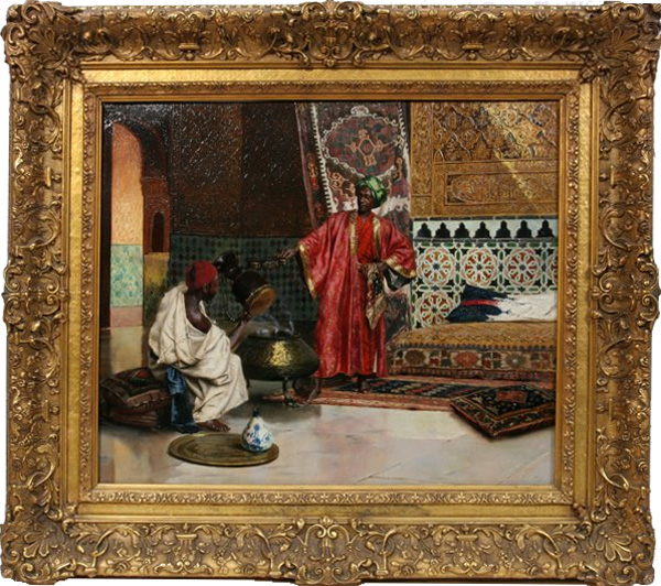 "Abyssiniah Rug Merchant" in its entirety
