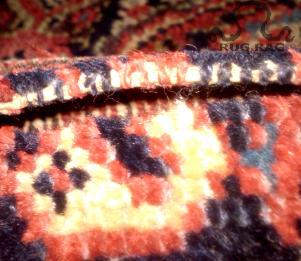 Cracked rug