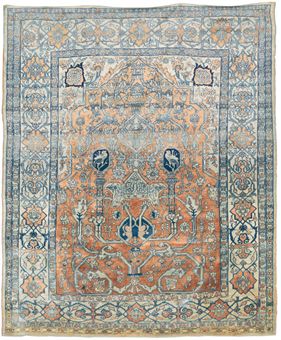 SILK HERIZ PRAYER RUG SILK HERIZ PRAYER RUG
