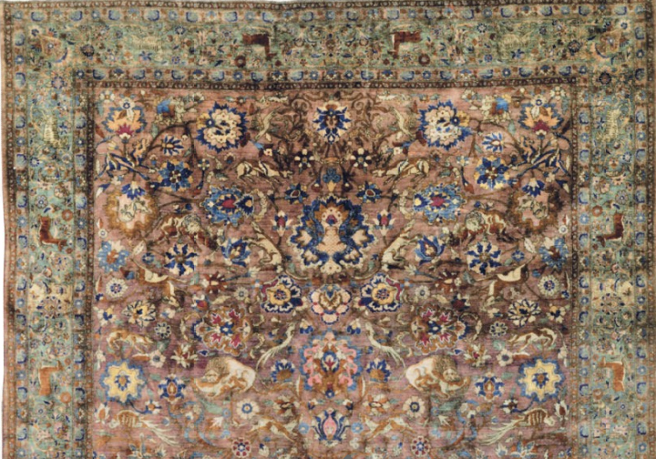 SILK KASHAN DETAIL SILK KASHAN DETAIL