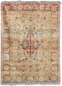 SILK TABRIZ RUG 