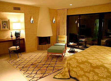 Frank Sinatra's Twin Palms Current Master Bedroom