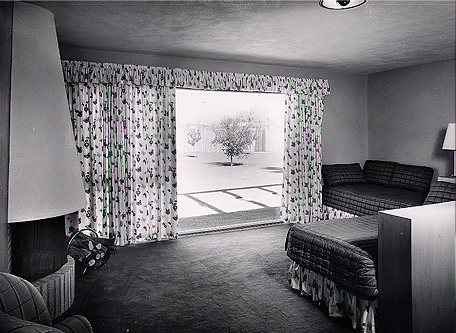 Frank Sinatra's Twin Palms Guest Bedroom