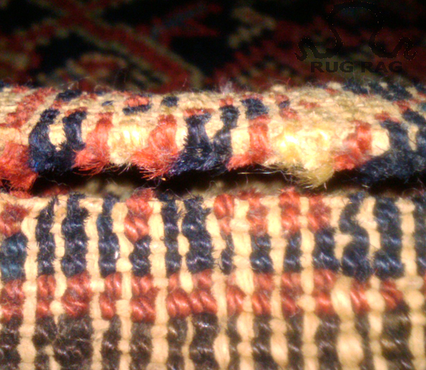 Split in Rug