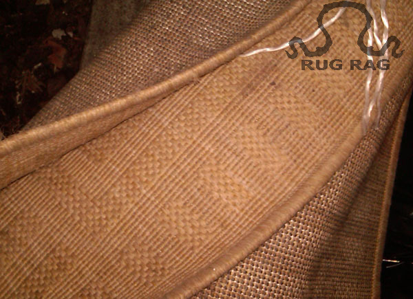 Machine made sisal Detail