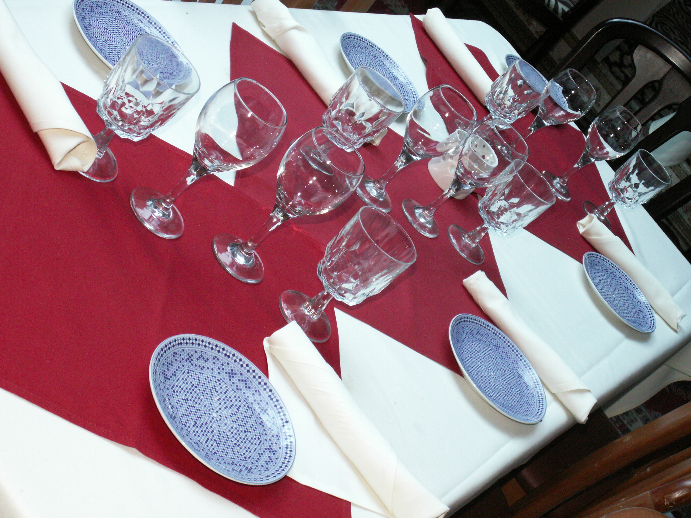 Table Settings, Marrakesh Palace